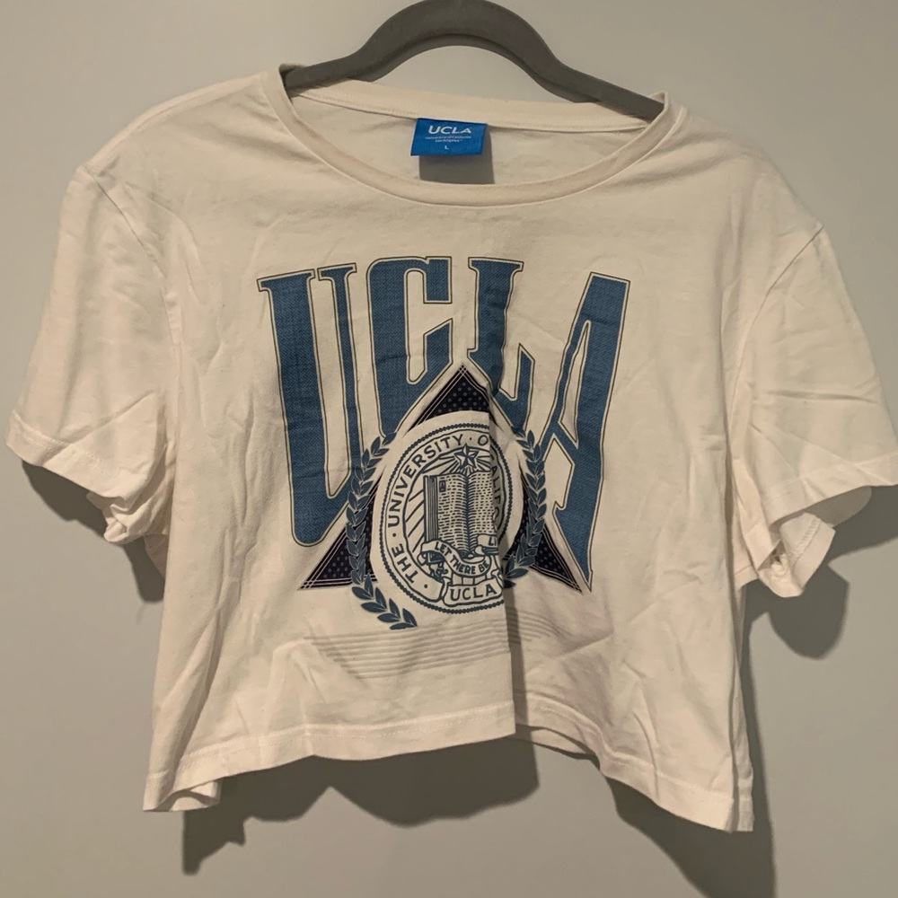 UCLA Vintage Cropped Tee